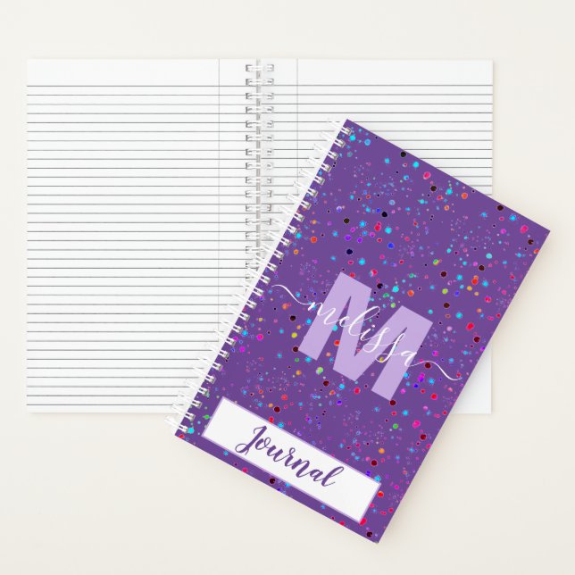 Personalised Monogram  journal (Inside)