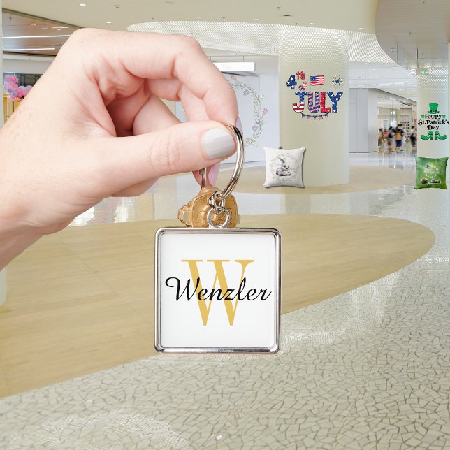 Personalised Monogram Key Ring (Creator Uploaded)