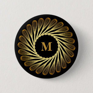 Personalised Monogram Kitchen Baking Lover 6 Cm Round Badge