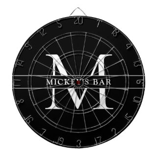Personalised Monogram Name Dartboard