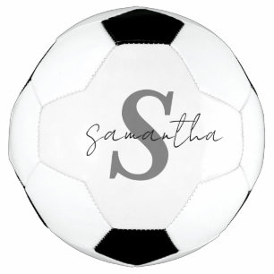 Personalised Monogram Name Initial Football