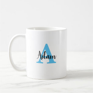 Personalised Monogram Name Mug Script