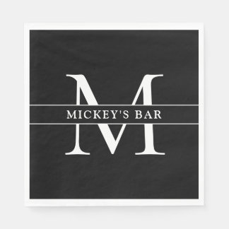 Personalised Monogram Name Napkin