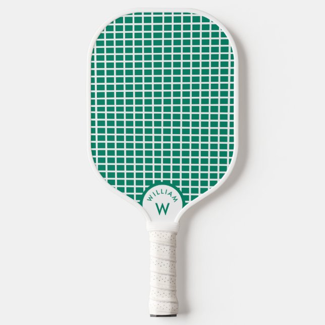  Personalised Monogram Name Pickleball String Paddle (Front)