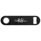 Personalised monogram name Pro Speed bottle opener