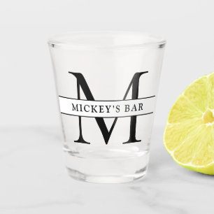 Personalised Monogram Name Shot Glass
