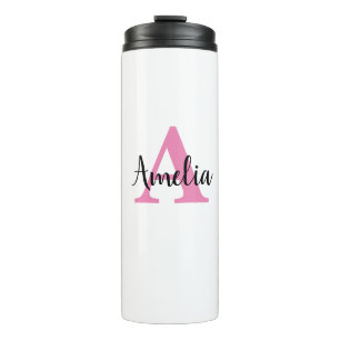 Personalised Monogram Name Thermal Tumbler