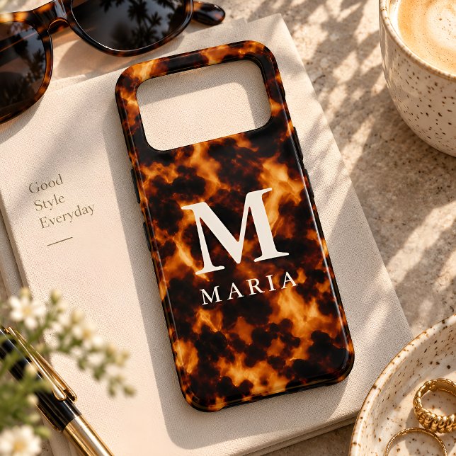Personalised Monogram Name Tortoiseshell  (Creator Uploaded)