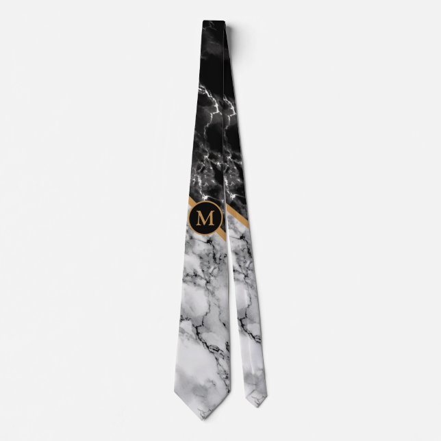 Personalised Monogram Neck Tie (Front)