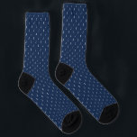 Personalised Monogram Pattern Socks<br><div class="desc">Single letter monogram personalised design.</div>