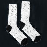 Personalised Monogram Pattern Socks<br><div class="desc">Single letter monogram personalised design.</div>
