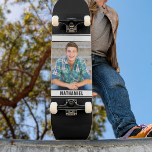 Personalised Monogram Photo Skateboard