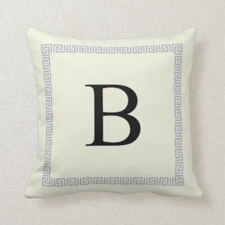 Personalised Monogram Pillow | Initial B