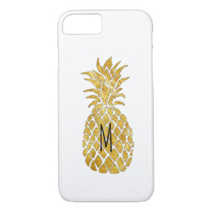personalised monogram pineapple iPhone 8/7 case