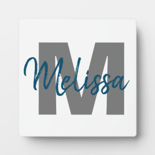 Personalised Monogram Plaque