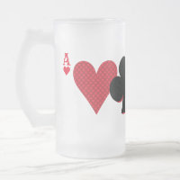 Personalised Monogram Playing Cards Bridge & Poker
