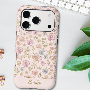 Personalised Monogram Pretty Vintage Floral