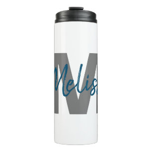 Personalised Monogram Thermal Tumbler
