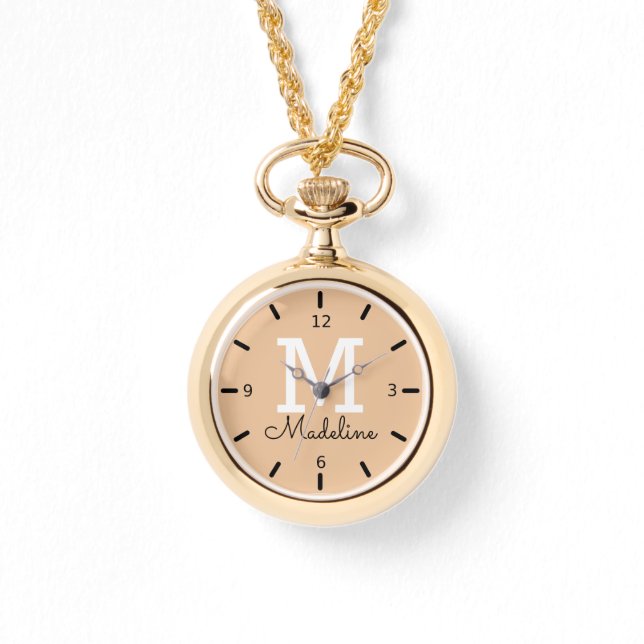 Personalised Monogram Watch (Front)