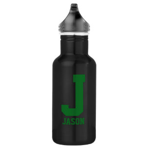 Personalised monogram Water Bottle   Sports Gift
