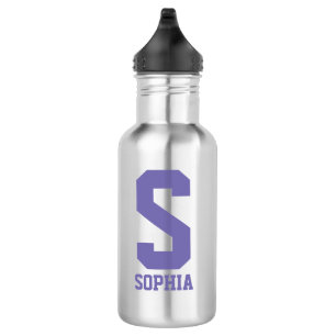 Personalised monogram Water Bottle   Sports Gift