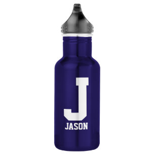 Personalised monogram Water Bottle   Sports Gift
