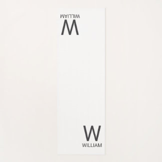 Personalised Monogram Yoga Mat