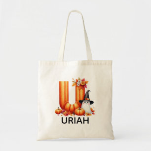 Personalised Monogrammed Halloween Tote Bag