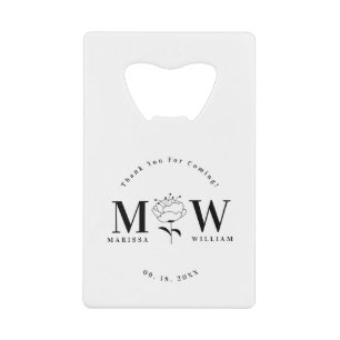 Personalised Monogrammed Wedding Gifts Favours