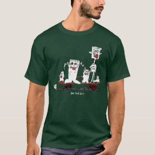Personalised Monster Cartoons Skateboard T-Shirt
