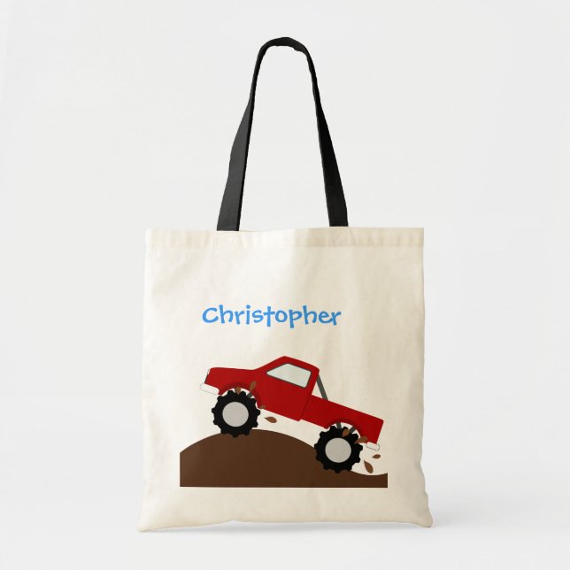 Personalised Monster Truck Bag (Front)