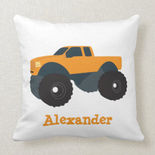 Personalised Monster Truck Vehicle Cushion