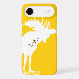 Personalised Moose Yellow Changes to Any Colour