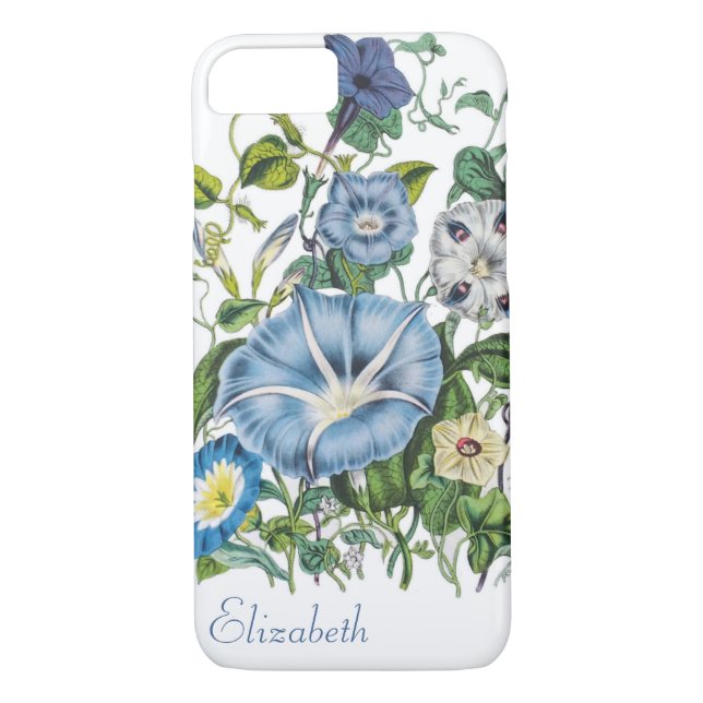 Personalised Morning Glories Case-Mate iPhone Case (Back)