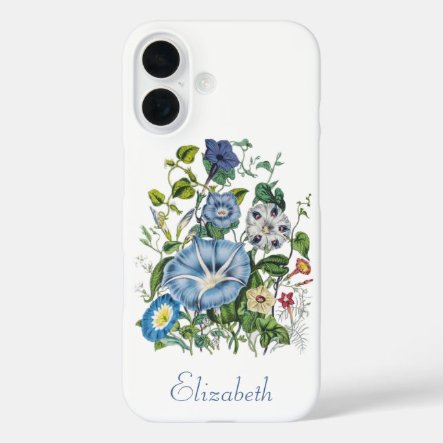 Personalised Morning Glories  Case-Mate iPhone Case (Back)
