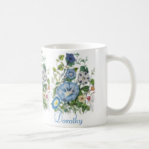 Personalised Morning Glories Mug
