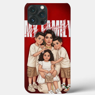 Personalised Moroccan Family Phone Case
