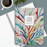 Personalised Mosaic Planner<br><div class="desc">This unique planner is decorated with a colourful mosaic.
Easily customisable with your name and profession.
Use the edit option to change the text size, style, or colour.
Because we create our artwork you won't find this exact image from other designers.
Original Mosaic © Michele Davies.</div>