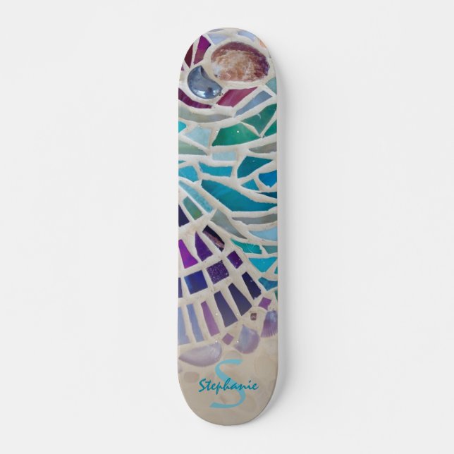 Personalised Mosaic  Skateboard (Front)