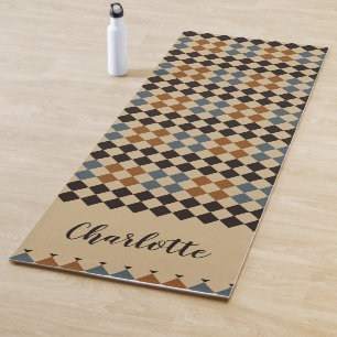 Personalised Mosaic Tile Yoga Mat
