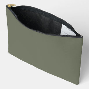 Personalised Moss Green Print Cut Sew Bag