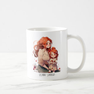 Personalised Mother and Daughter Coffee Mug