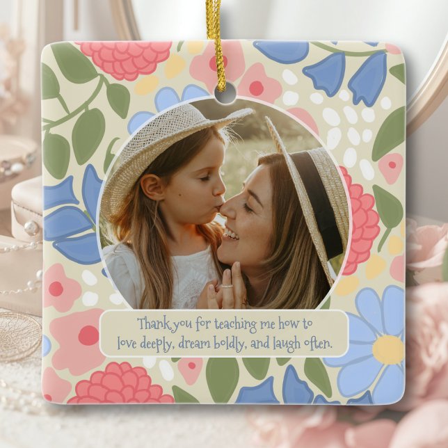 Personalised Mother-Daughter Keepsake Ornament  (Mother-Daughter Keepsake Ornament Gift)