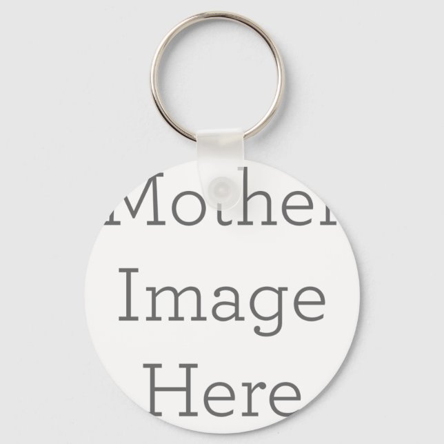 Metal Circle Keychain, 2" (Front)