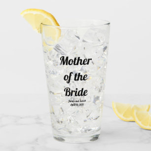 Personalised Mother of the Bride Glass