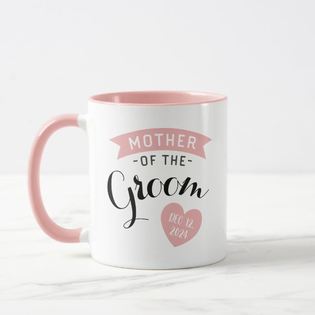 Personalised Mother of the Groom Mug (Left)