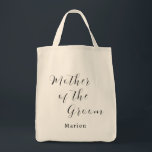 Personalised Mother of the Groom Tote Bag<br><div class="desc">Personalised Mother of the Groom Tote Bag</div>