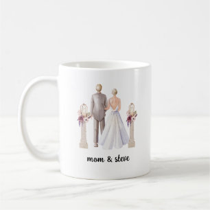 Personalised mother of the groom wedding coffee mug