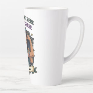 Personalised Mother’s Day Gift – Cute Family Love  Latte Mug