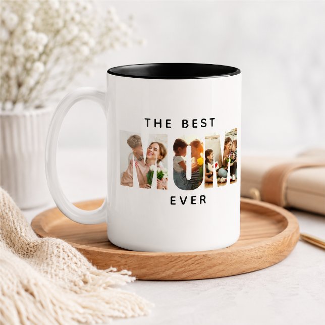 Personalised Mother’s Day Gift Two-Tone Coffee Mug (Creator Uploaded)